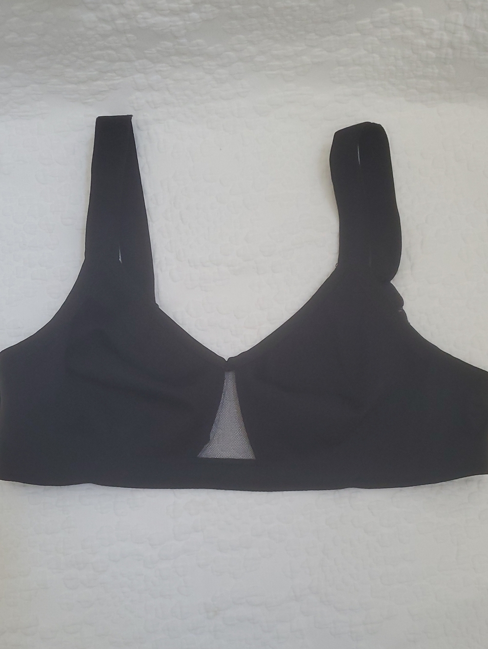 NATORI ARIA FULL FIT WIRELESS BRA IN BLACK /SZ:34C